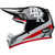 Bell MX-9 MIPS Twitch DBK 24 Helmet Gloss Black/White Left Bell MX-9 MIPS Twitch DBK 24 Helmet Gloss Black/White Left