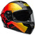 Bell Race Star DLX Flex Offset Helmet Gloss Black/Red Front Right Bell Race Star DLX Flex Offset Helmet Gloss Black/Red Front Right