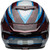 Bell Race Star DLX Flex Xenon Helmet Gloss Red/Silver Back