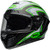 Bell Race Star DLX Flex Xenon Helmet Gloss Black/Kryptonite Front Left