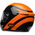 Bell SRT Modular Velo Helmet Gloss Black/Orange Back Left Bell SRT Modular Velo Helmet Gloss Black/Orange Back Left