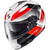 Scorpion EXO Ryzer Edge Helmet Red Front Left Scorpion EXO Ryzer Edge Helmet Red Front Left
