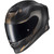 Scorpion EXO-R1 Air Hive Helmet Black/Gold Dark Smoke Shield Front Left