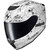 Scorpion EXO-R420 Shake II Helmet White/Silver Dark Smoke Shield Front Left Scorpion EXO-R420 Shake II Helmet White/Silver Dark Smoke Shield Front Left