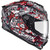 Scorpion EXO-R420 Shake II Helmet Black/Red Clear Shield Right Scorpion EXO-R420 Shake II Helmet Black/Red Clear Shield Right