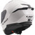 LS2 Stream II Helmet Gloss White Back Left LS2 Stream II Helmet Gloss White Back Left