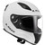 LS2 Rapid II Helmet Gloss White Right LS2 Rapid II Helmet Gloss White Right