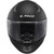 LS2 Rapid II Helmet Matte Black Front LS2 Rapid II Helmet Matte Black Front
