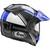 Arai XD-5 Cosmic Helmet Blue Back Right