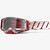 100% Armega Oversized Deep Red Goggles Clear 100% Armega Oversized Deep Red Goggles Clear