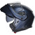 AGV Streetmodular Helmet Matte Blue Chin Bar Up