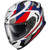 Scorpion EXO Eclipse Lunar Helmet Red White Blue front Left Scorpion EXO Eclipse Lunar Helmet Red White Blue front Left