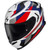 Scorpion EXO Eclipse Lunar Helmet Red White Blue Dark Smoke Shield Front Left Scorpion EXO Eclipse Lunar Helmet Red White Blue Dark Smoke Shield Front Left