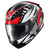 Scorpion EXO-R430 Head Trip Helmet Red Front Left Scorpion EXO-R430 Head Trip Helmet Red Front Left