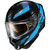 Scorpion EXO-GT930 Modulus Helmet Black Blue Front Left Scorpion EXO-GT930 Modulus Helmet Black Blue Front Left