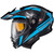 Scorpion EXO-AT960 Hicks Snow Helmet Light Blue with Peak Visor - Dual Shield Scorpion EXO-AT960 Hicks Snow Helmet Light Blue with Peak Visor - Dual Shield