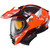 Scorpion EXO-AT960 Topographic Snow Helmet Orange Peak Visor - Dual Shield Scorpion EXO-AT960 Topographic Snow Helmet Orange Peak Visor - Dual Shield