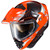 Scorpion EXO-AT960 Topographic Snow Helmet Orange Front Left - Dual Shield Scorpion EXO-AT960 Topographic Snow Helmet Orange Front Left - Dual Shield