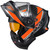 Scorpion EXO-GT930 Modulus Snow Helmet Orange Chin Bar Up