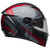 Bell Lithium Jetstream Helmet Gloss Gray/Candy Red Right Bell Lithium Jetstream Helmet Gloss Gray/Candy Red Right