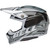 Bell Moto-10 Spherical Cortex Helmet Silver/Gray  Bell Moto-10 Spherical Cortex Helmet Silver/Gray