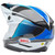 Bell Moto-10 Spherical Evade Helmet White/Blue Back Left Bell Moto-10 Spherical Evade Helmet White/Blue Back Left
