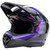 Bell Moto-10 Spherical Flare Helmet Purple Front Left Bell Moto-10 Spherical Flare Helmet Purple Front Left