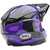 Bell Moto-10 Spherical Flare Helmet Purple Back Right Bell Moto-10 Spherical Flare Helmet Purple Back Right