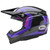 Bell Moto-10 Spherical Flare Helmet Purple Left Bell Moto-10 Spherical Flare Helmet Purple Left