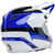 Bell MX-9 MIPS Rift Helmet Blue/White Back Right