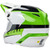 Bell MX-9 MIPS Rift Helmet Green/White Back Left