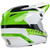 Bell MX-9 MIPS Rift Helmet Green/White Back Right