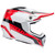 Bell MX-9 MIPS Rift Helmet Red/White Right