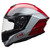 Bell Race Star DLX Flex Corsa Helmet Red/White Left