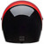 Bell Eliminator Menace Helmet Red/Black Back