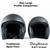 Daytona Cruiser Helmet Profile Comparison