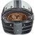 Daytona Retro Racer Helmet Front Daytona Retro Racer Helmet Front