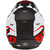 6D ATR-2 Delta Helmet Red/White Back