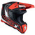 Just1 J22 Carbon Fluo 2.0 Helmet Red/White Right Just1 J22 Carbon Fluo 2.0 Helmet Red/White Right