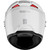 Sena Phantom Helmet Gloss White Back Sena Phantom Helmet Gloss White Back