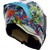 ICON Ultraflite MIPS Doodle 3 Helmet Blue Back Right ICON Ultraflite MIPS Doodle 3 Helmet Blue Back Right