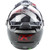 KLIM Krios Pro Spectrum Helmet Black - Fiery Red Back KLIM Krios Pro Spectrum Helmet Black - Fiery Red Back