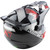 KLIM Krios Pro Spectrum Helmet Black - Fiery Red Back Right KLIM Krios Pro Spectrum Helmet Black - Fiery Red Back Right