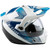 KLIM Krios Pro Spectrum Helmet White - Blue Right KLIM Krios Pro Spectrum Helmet White - Blue Right