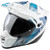 KLIM Krios Pro Spectrum Helmet White - Blue KLIM Krios Pro Spectrum Helmet White - Blue