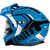 Castle X CX950 V2 Wake Helmet Process Blue/Black Back Castle X CX950 V2 Wake Helmet Process Blue/Black Back