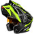 Castle X CX950 V2 Fierce Helmet Matte Black/Hi-Vis Left Castle X CX950 V2 Fierce Helmet Matte Black/Hi-Vis Left