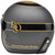 Bell Custom 500 Carbon RSD Player Helmet Matte/Gloss Black/Gold Back Left