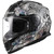  LS2 Assault Warrior Helmet Krome Silver Black