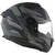 LS2 Stream II Shadow Helmet Matte Gray/Black Right